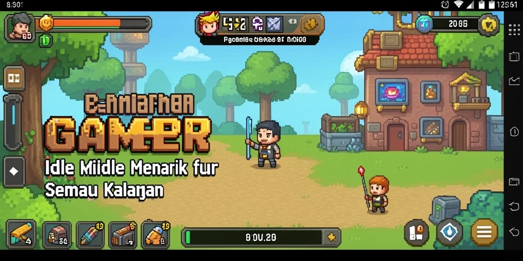 Tampilan gameplay yang menarik dan intuitif di GAMERP.