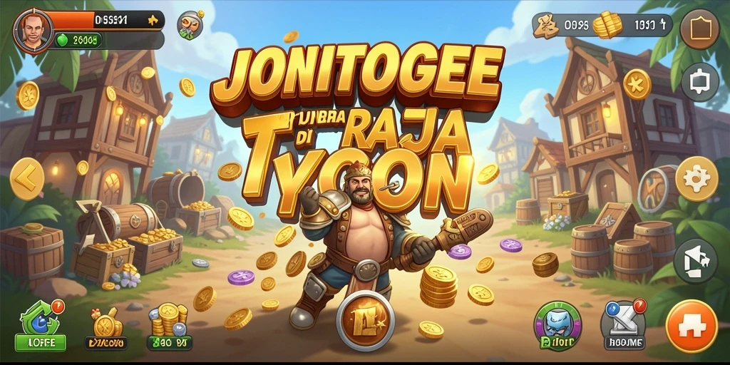 Screenshot utama <strong>JONITOGEL</strong> menampilkan keseruan gameplay Tycoon.