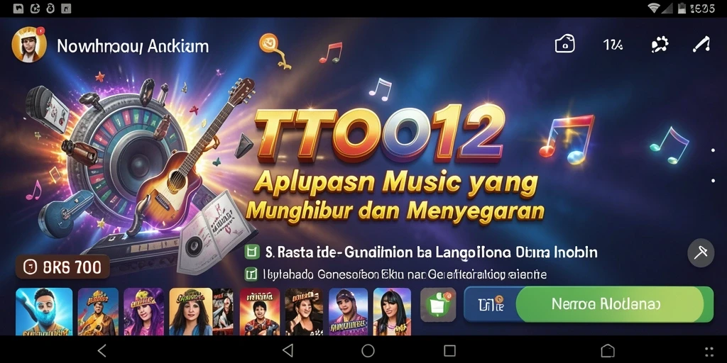 Tampilan antarmuka TOTO12 yang interaktif dan ramah pengguna.